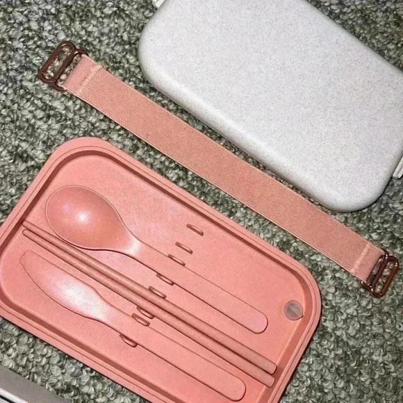 OURPLACE PINK LUNCH BENTO BOX - Picture 9 of 15